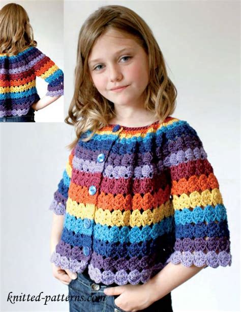 Free Pattern Childs Cardigan Crochet