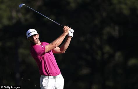 Dustin Johnson Returns To Action At The Wells Fargo Daily Mail Online