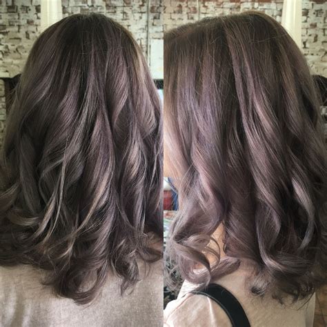 Violet Gray Hair Balayage Joico Color Joico Color Hair Color Long
