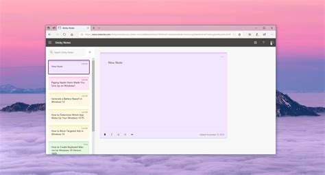 Integration for gadgets and desktop customization in newer windows versions including windows 7, 8 and 10. How to Use Windows 10 Sticky Notes in a Browser