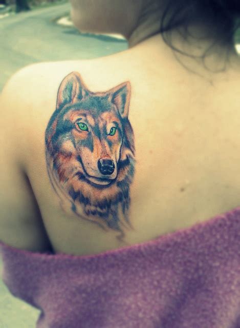Wolf Shoulder Tattoo Designs For Women Yo Tattoo