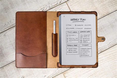 Hand And Hides Leather Tablet Case For The Remarkable Tablet Is Made