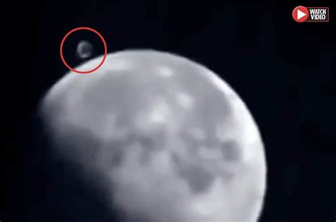 Moon Conspiracy As Mega Structure Appears Behind Star In Video