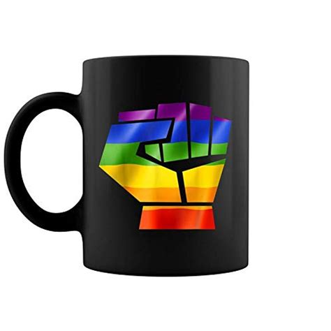 Mechuaqua Mugs Lgbt Resist Pride Lesbian Gay Bisexual Transgender Coffee Mug 11 Oz
