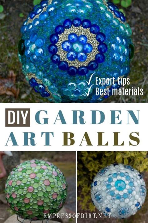 How To Make Decorative Garden Art Balls Expert Tips