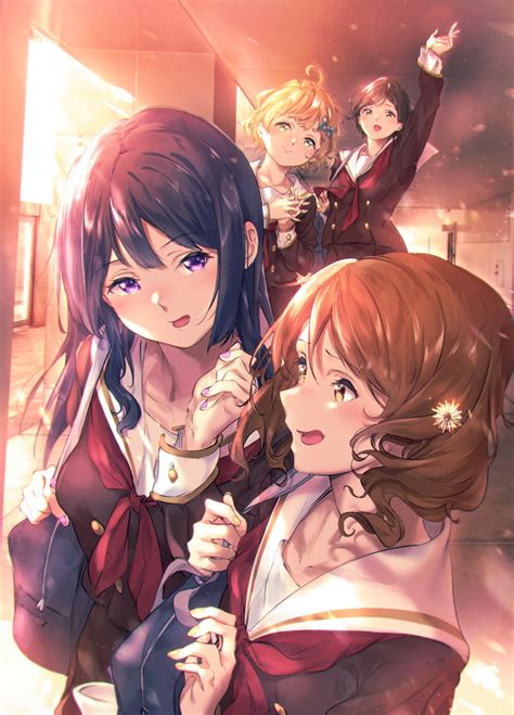 kuziaaizuk katou hazuki kawashima sapphire kousaka reina oumae kumiko hibike euphonium