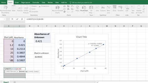 Beautiful Calibration Curve Excel Example Of Area Chart