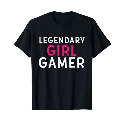 Legendary Gamer Girl Cute Gaming T For Gamer Girls Tシャツ