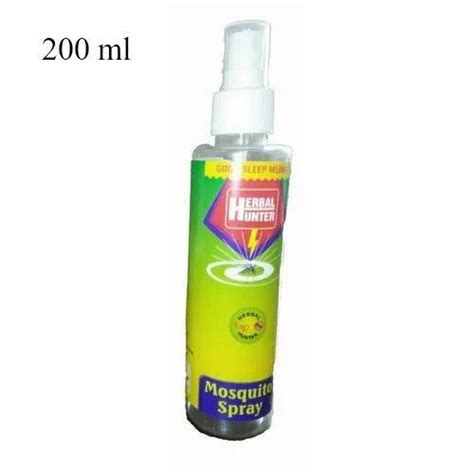 Citronella Hunter Mosquito Repellent Herbal Spray Packaging Type