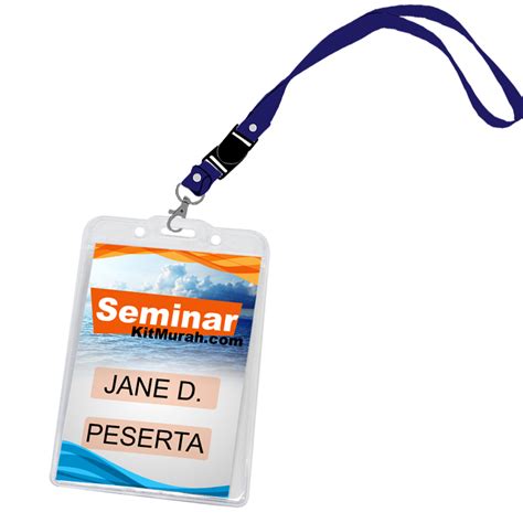 ID Card Panitia Seminar Murah - Seminar Kit Murah