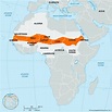 Sahel Desertification Map