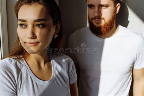 Young And Beautiful Married Couple In Love Stock Image Image Of Adult Couple 178044917