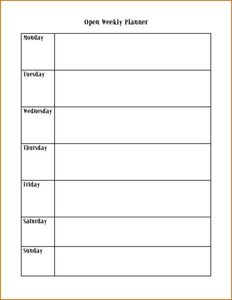 Monday Through Friday Free Printable Calendar Calendar Printables