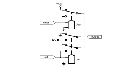 12v Latching Relay Wiring Diagram