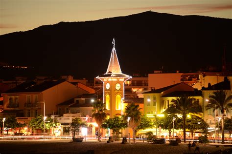 Cagnes Sur Mer Bei Nacht Foto And Bild Europe France Provence Alpes