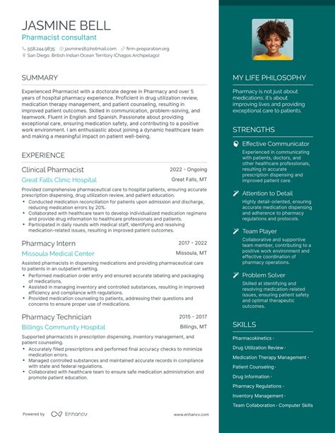 3 Pharmacist Consultant Resume Examples And How To Guide For 2023