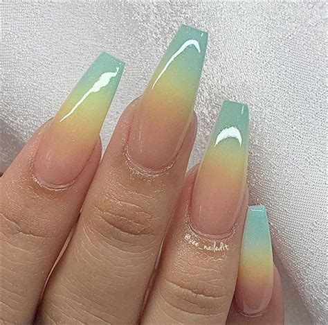 48 Hottest Ombre Long Nail Ideas To Try This Year Ombre Acrylic Nails