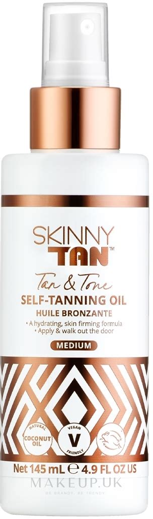 Skinny Tan Tan And Tone Oil Self Tanning Oil Medium Makeup Uk