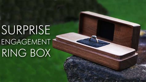 Looking for engagement ring boxes? DIY Surprise Engagement Ring Box - Using The X Carve - YouTube