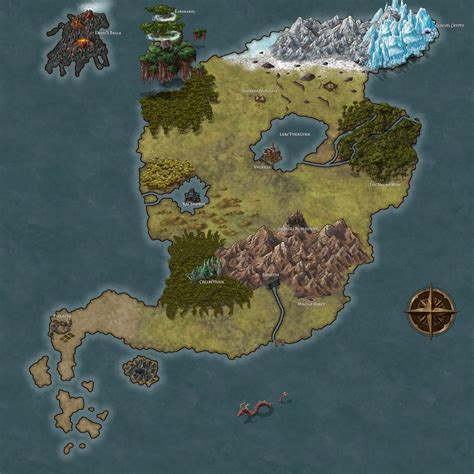 Here Is The Map For My Current 5e Campaign Lirial Mapmaking