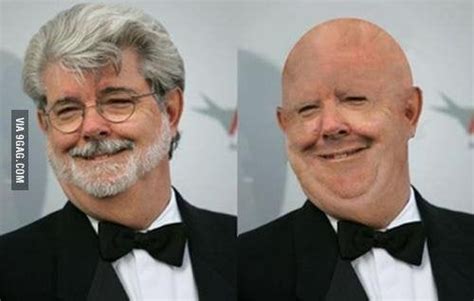 George Lucas With No Hair Funny