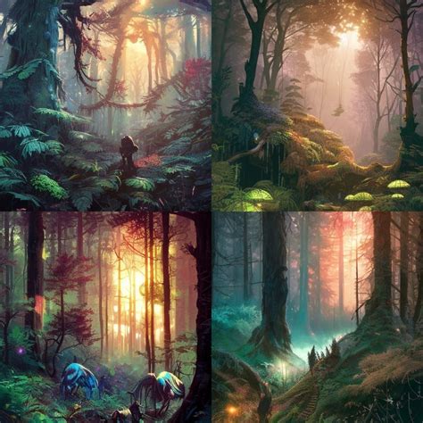 Magnificest Forest Ai Generated Artwork Nightcafe Creator
