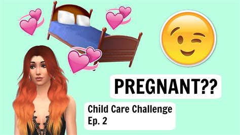 Woohoo In Public Pregant The Sims 4 Child Care Challenge Sim Bun