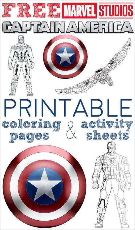 Captain america colouring pages free printable. lots of free printable Captain America coloring pages and ...