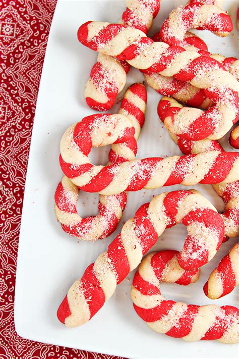 Christmas Candy Cane Cookies Recipe Home Cooking Memories