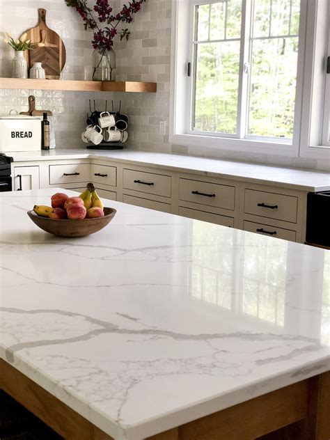 15 Affordable Quartz Countertops That Look Like Marble Replacing