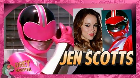 ¿quién Es Jen Power Rangers Time Force Drey Dareptil Youtube