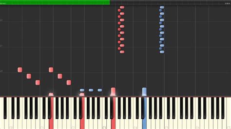 Secret Piano Duet Piano Tutorial Synthesia Youtube