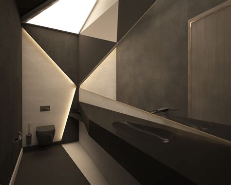 Futuristic Bathroom Design Practice On Going On Behance