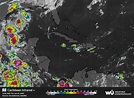 Caribbean Weather Map In Motion - Map