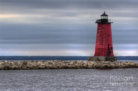 Manistique Lighthouse Photograph By Twenty Two North Photography Fine