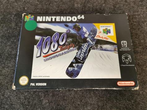 1080° Snowboarding Pal N64 Nintendo 404306814 ᐈ Niotek Store På Tradera