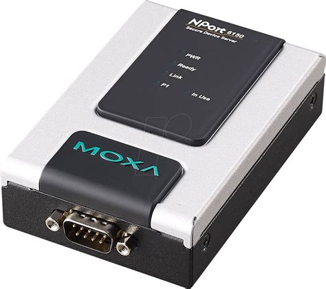 MOXA NPORT 6150: Geräteserver, 1x RJ45, 1x RS-232 - 422 - 485 bei reichelt elektronik
