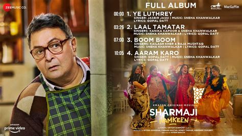 Sharmaji Namkeen Full Album Rishi Kapoor Paresh Rawal Juhi Chawla Sneha Khanwalkar