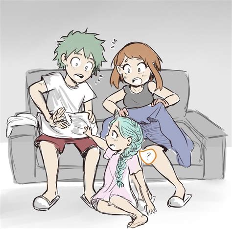 Pin De Morten Hammershøi En Midoriya Izukudeku And Uraraka Ochako Izuocha Dekuocha Deku X