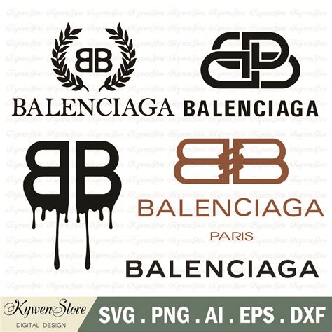 Bb Balenciaga Svg Balenciaga Logo Svg Brand Logo Fashion Inspire