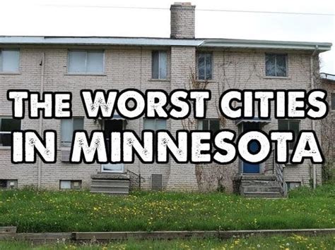 The 10 Worst Cities In Minnesota Explained