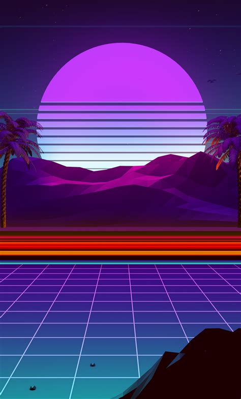 1280x2120 Resolution Synthwave And Retrowave Iphone 6 Plus Wallpaper