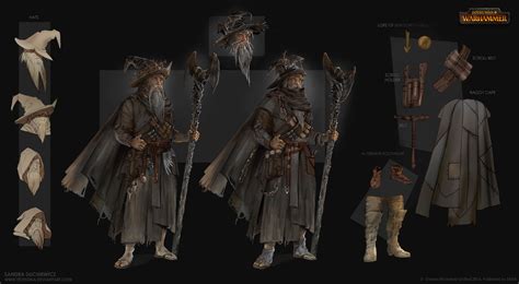 Total War Warhammer Concept Art Grey Wizard By Telthona On Deviantart