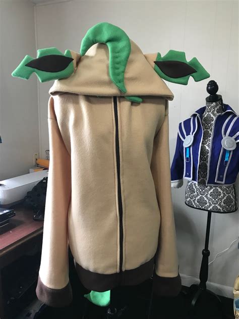 Leafeon Inspired Hoodie Etsy