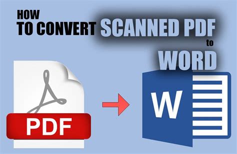 Convert Scanned Pdf To Word Step By Step Guide