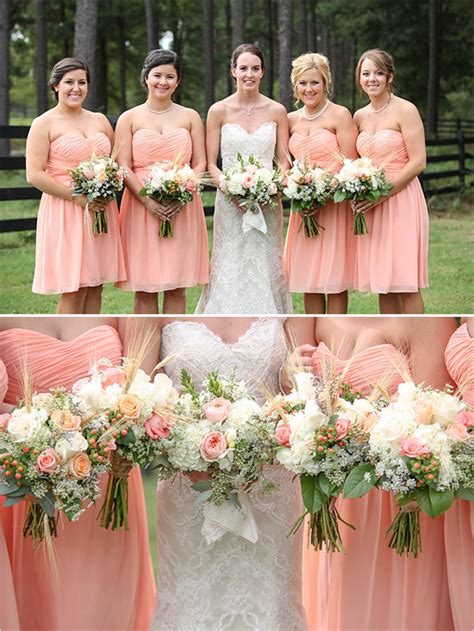 11 Peach Colored Dresses Wedding She Likes Fashion