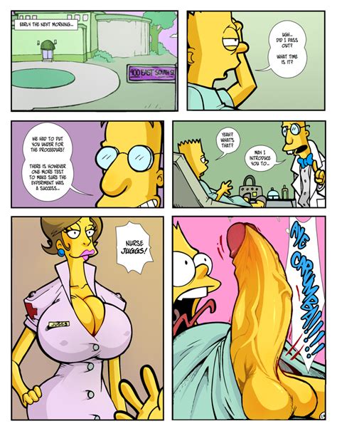Rule 34 Bart Simpson Female Hair Hexamous Huge Cock Human Male Penis Professor Frink The
