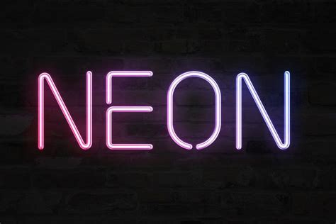 Neon Tubes Neon Sign Font Ubicaciondepersonascdmxgobmx