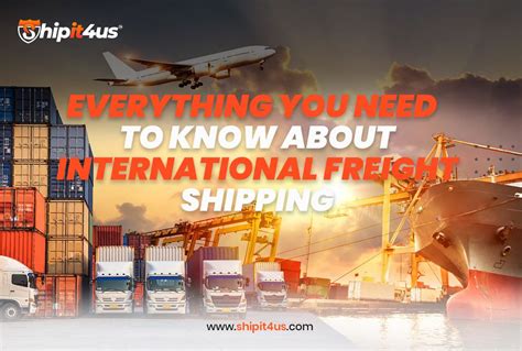 Everything You Need To Know About International Freight Shipping