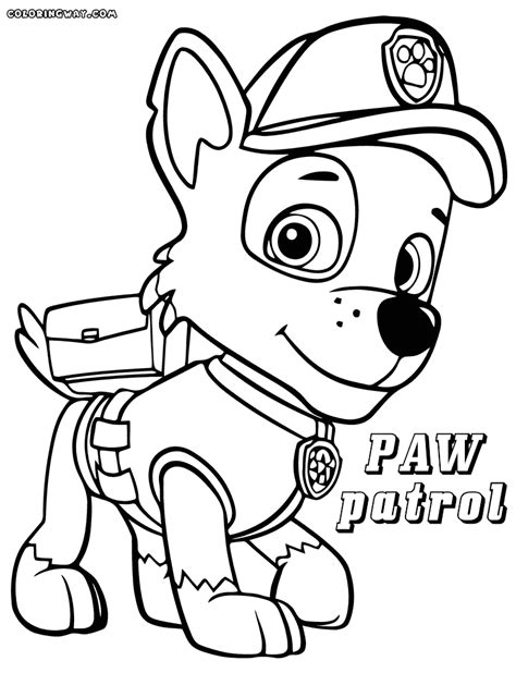 Free Printable Paw Patrol Coloring Pages